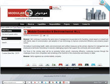 Tablet Screenshot of modularce.com
